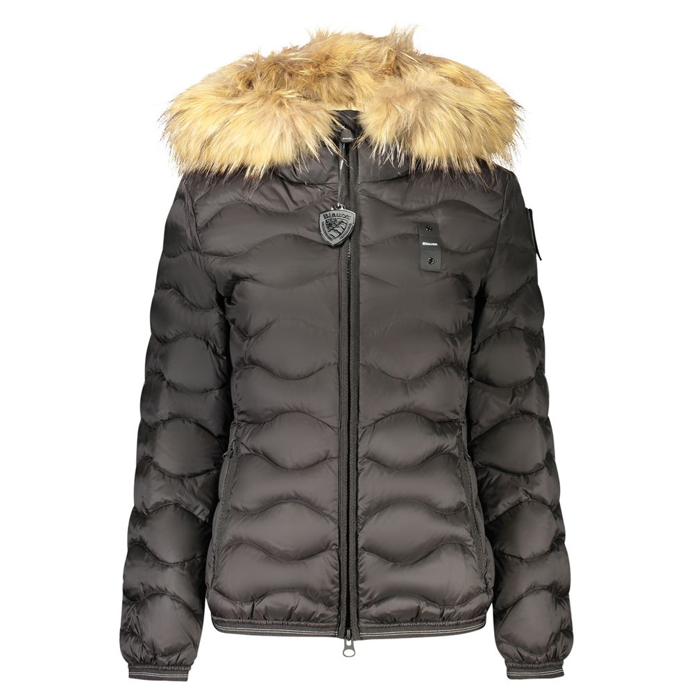 Blauer Black Polyamide Women's Jacket