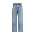 Citizens of Humanity Blue Organic Cotton Straight-Leg Jeans