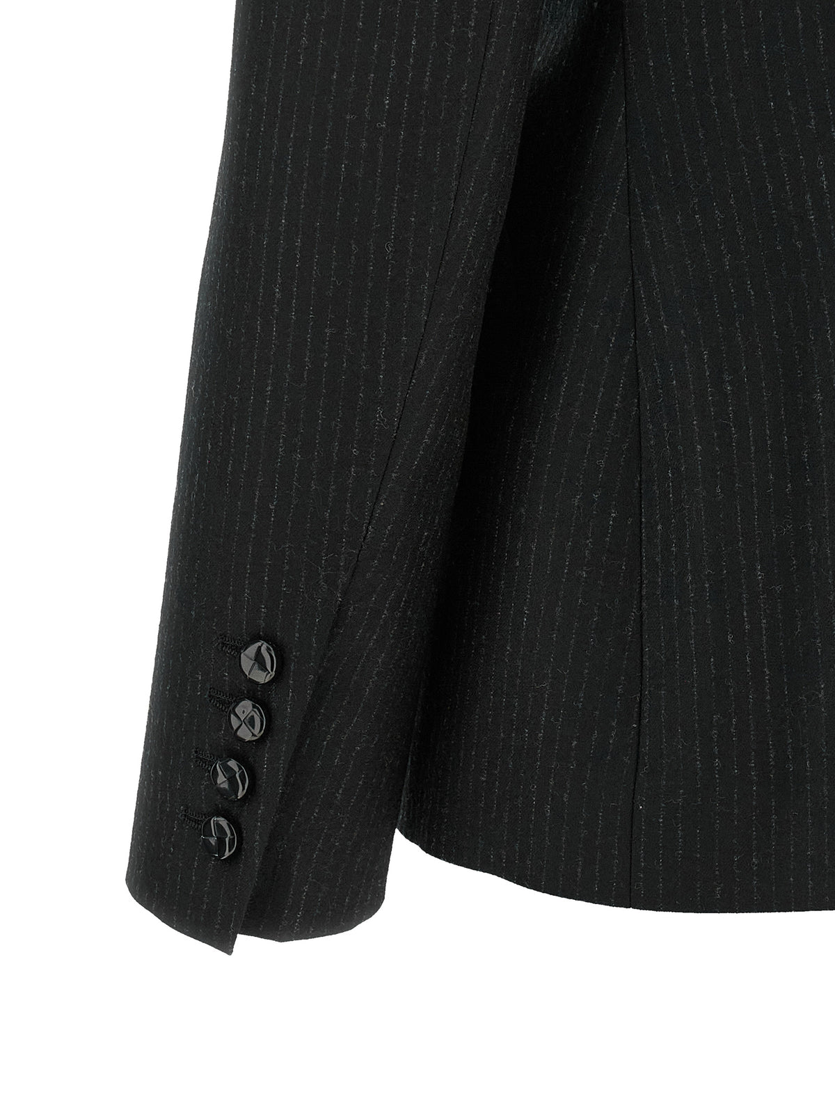 Blazé Milano Black Virgin Wool Blazer