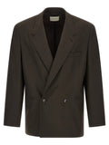 Lemaire Brown Polyester Blazer