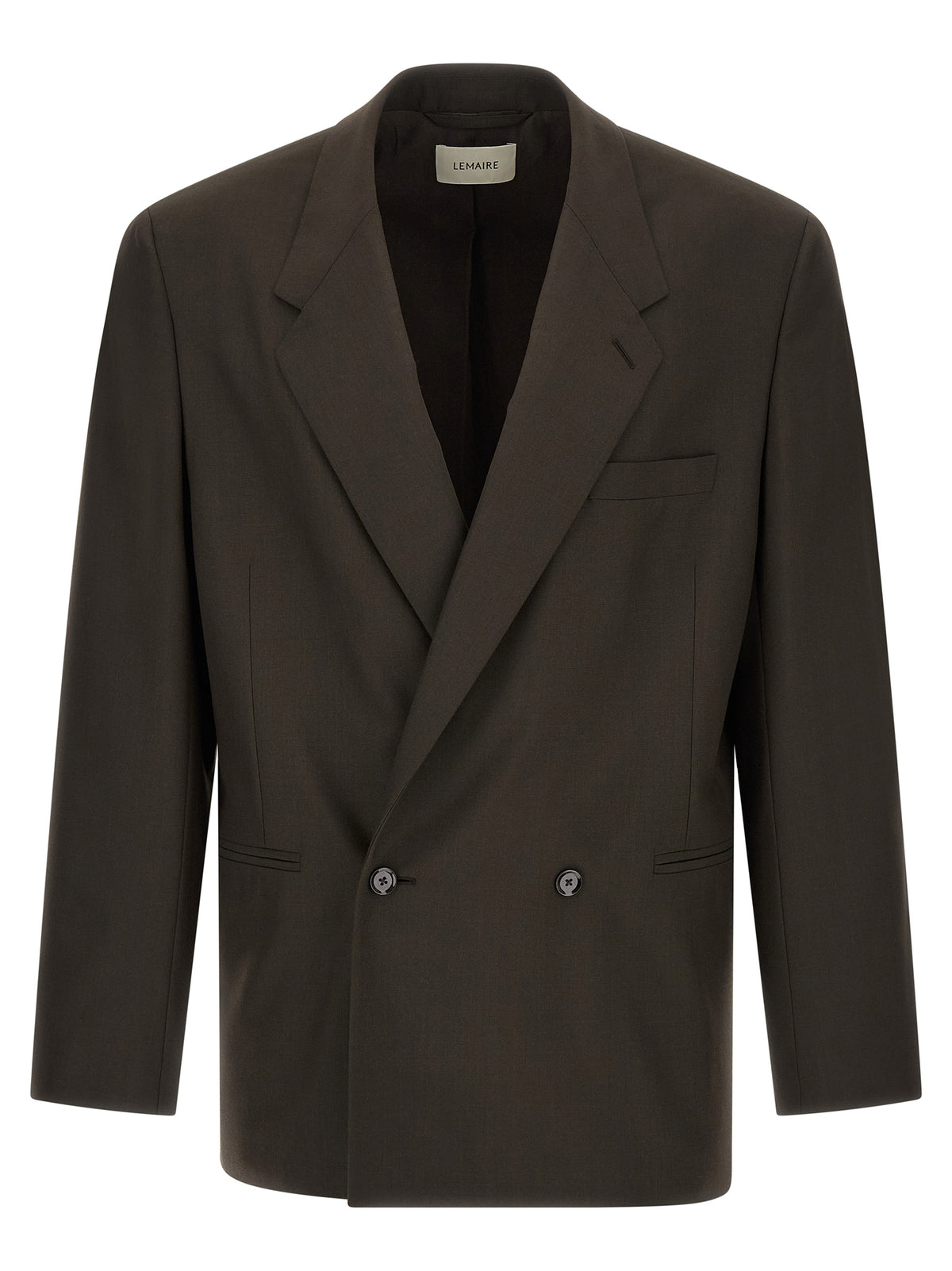 Lemaire Brown Polyester Blazer