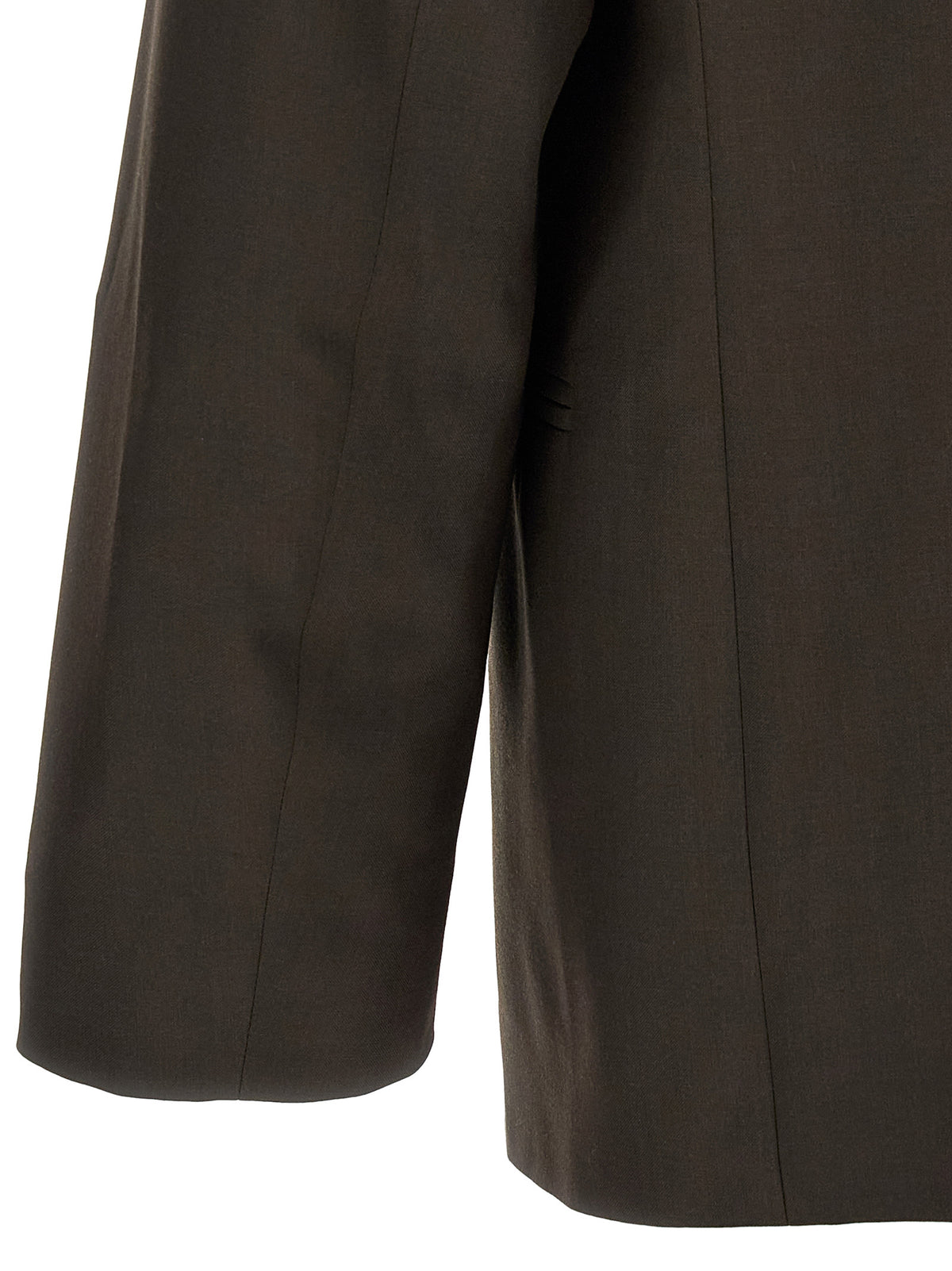 Lemaire Brown Polyester Blazer