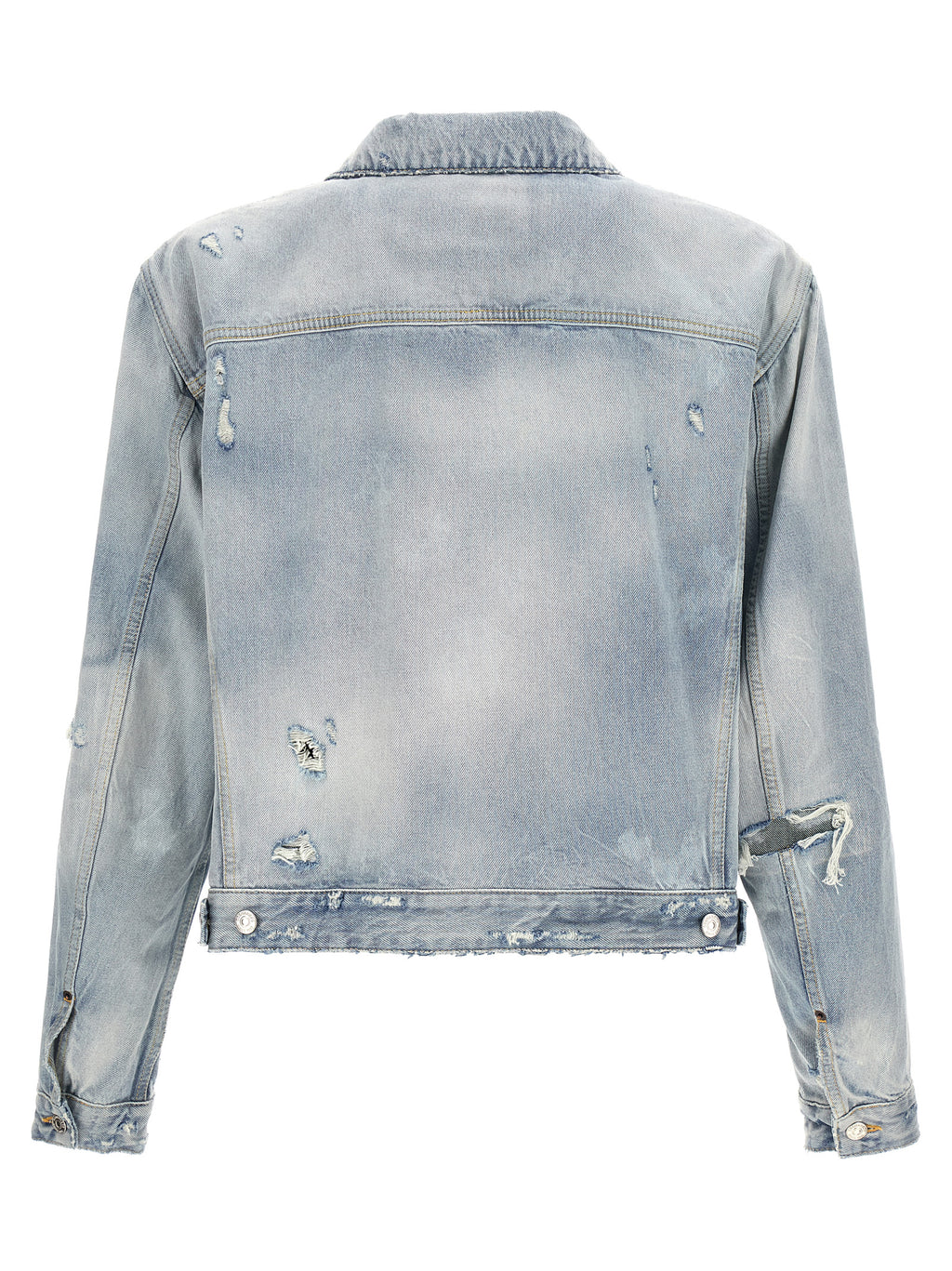 Dsquared² Blue Cotton Denim Jacket