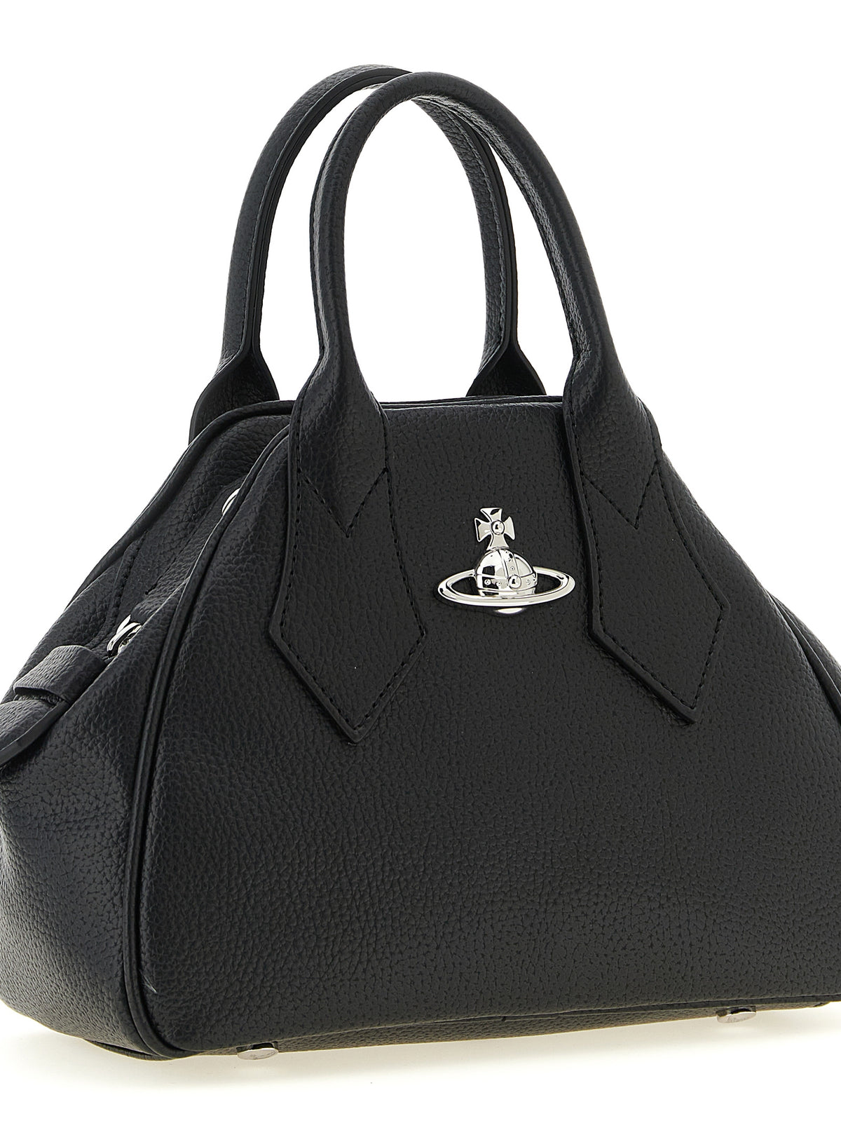 Vivienne Westwood Black Polyethylene Handbag