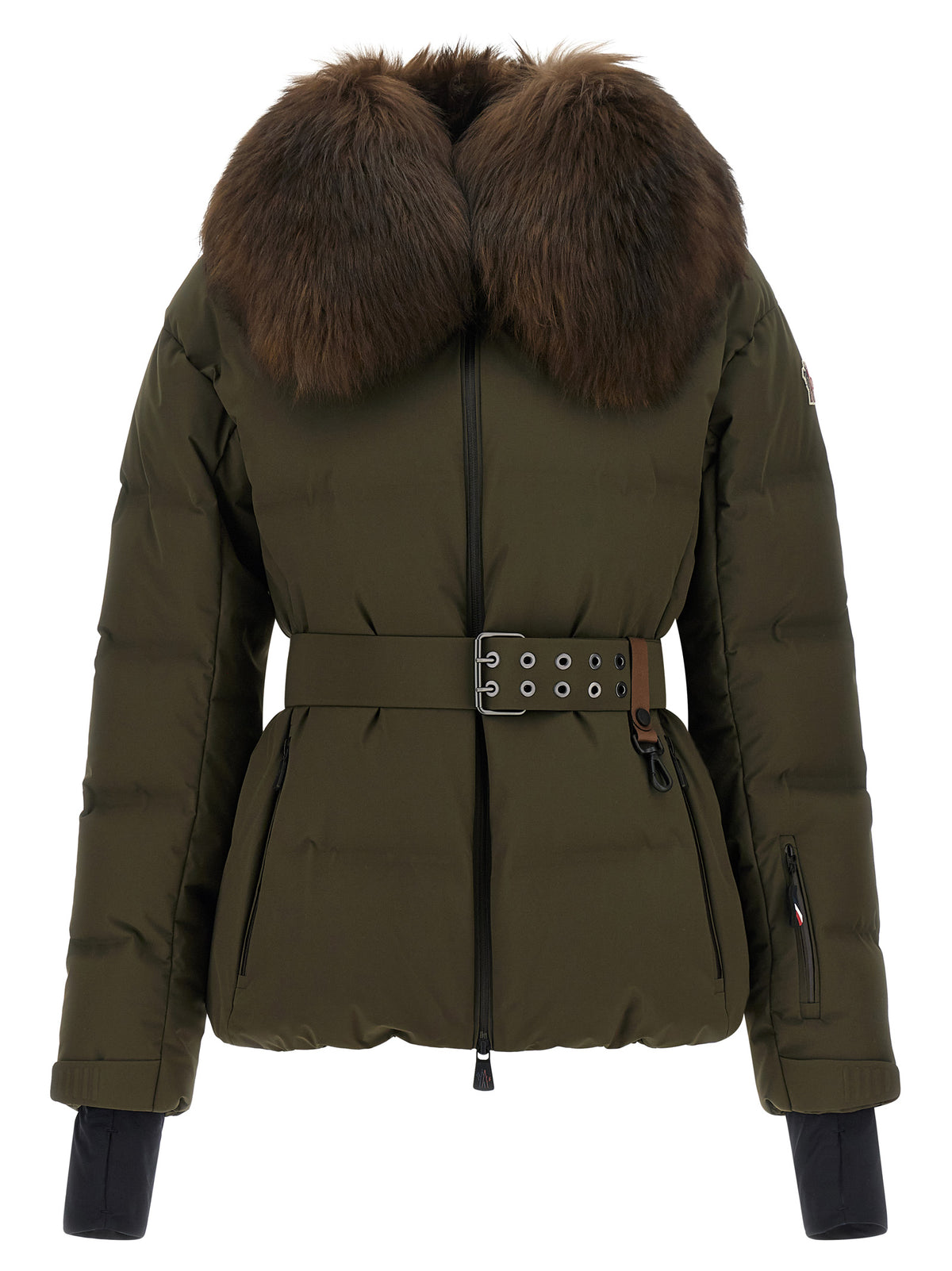 Moncler Grenoble Bicolor Polyester Full-Length Jacket