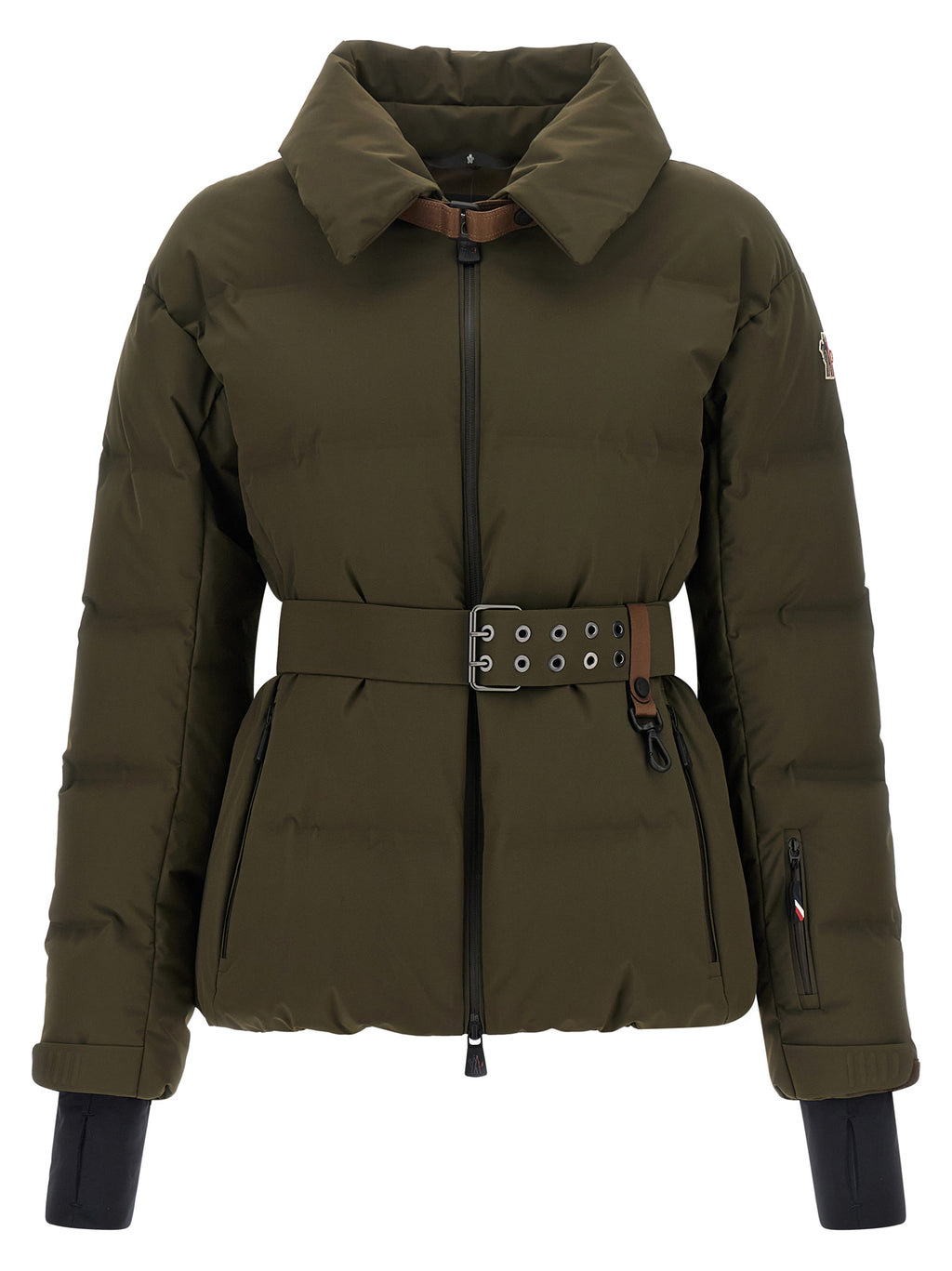 Moncler Grenoble Bicolor Polyester Full-Length Jacket