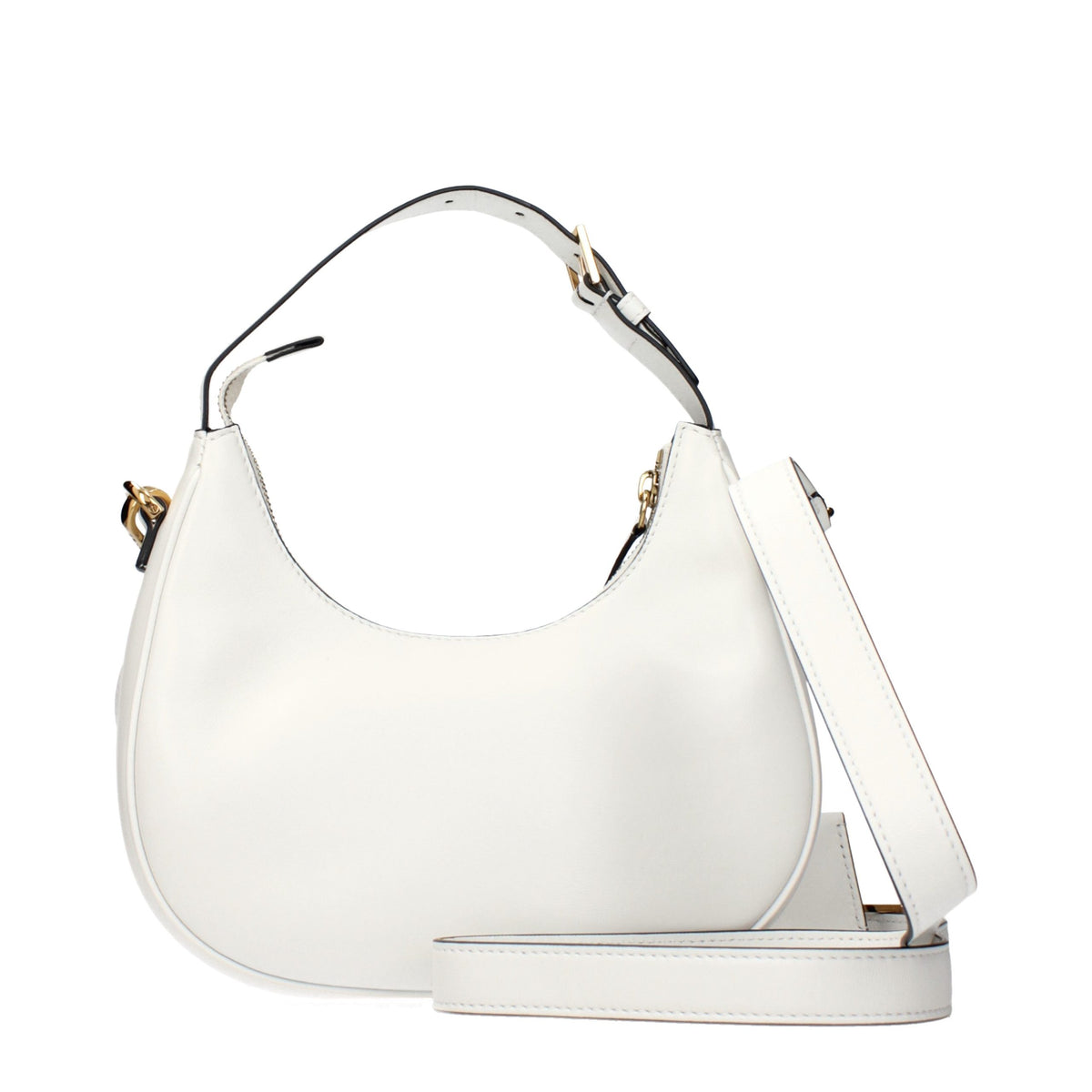 Versace White Leather Handbag