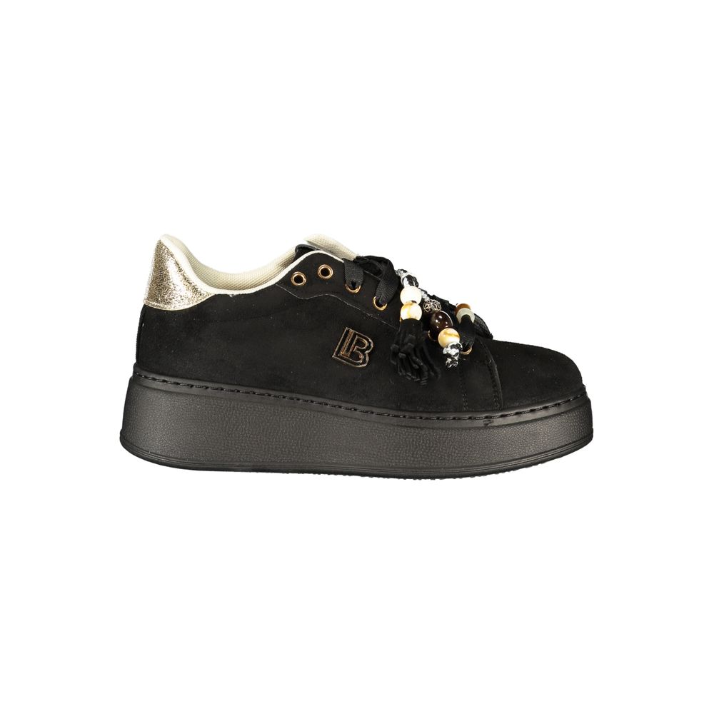 Laura Biagiotti Nero Polyurethane Women's Sneaker