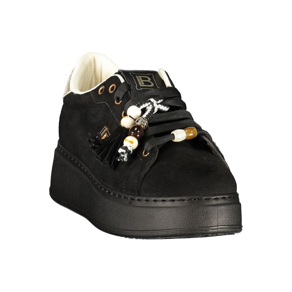 Laura Biagiotti Nero Polyurethane Women's Sneaker