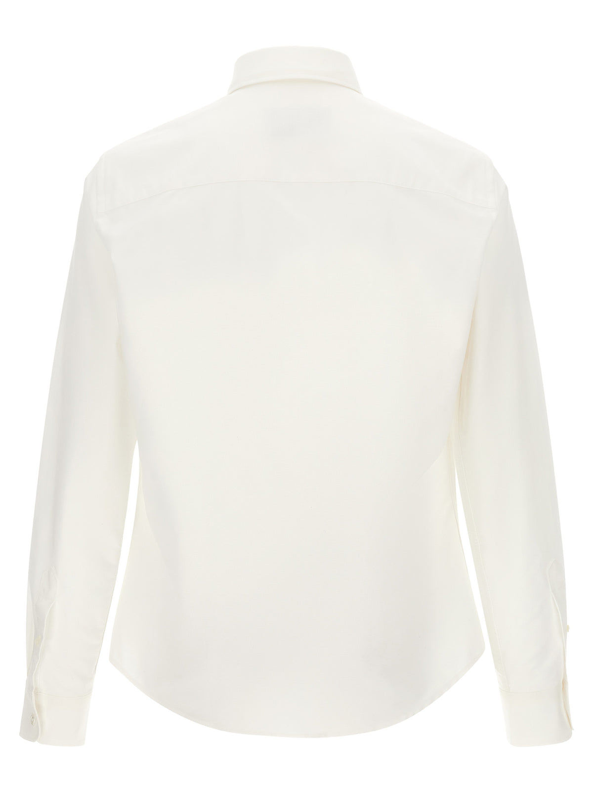Ami Paris White Cotton Blouse