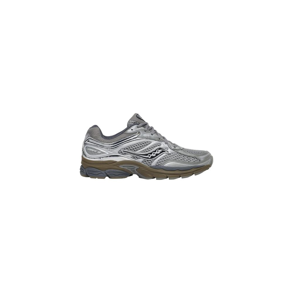 Saucony Silver Synthetic Athletic Sneakers