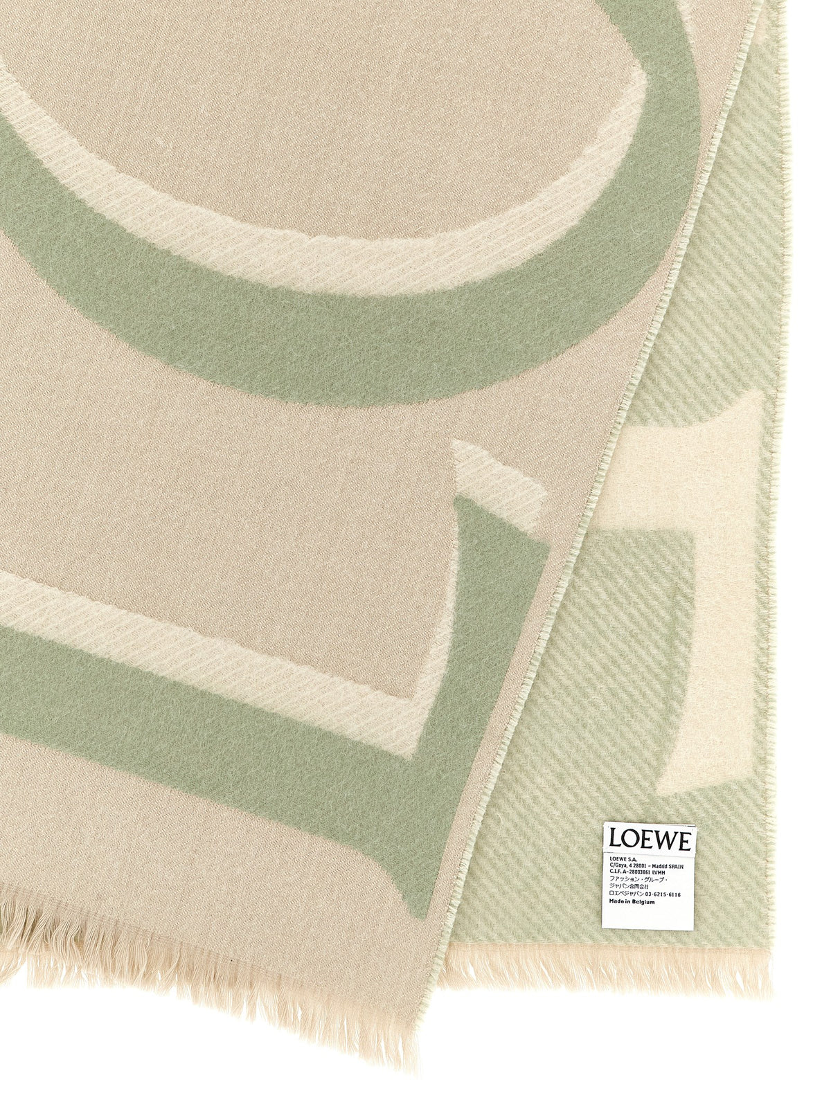 Loewe Multicolor Wool Scarf