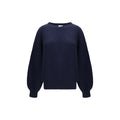 Khaite Blue Cashmere Sweater