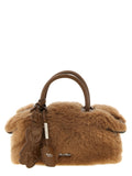 Max Mara Beige Camel Hair  Handbag