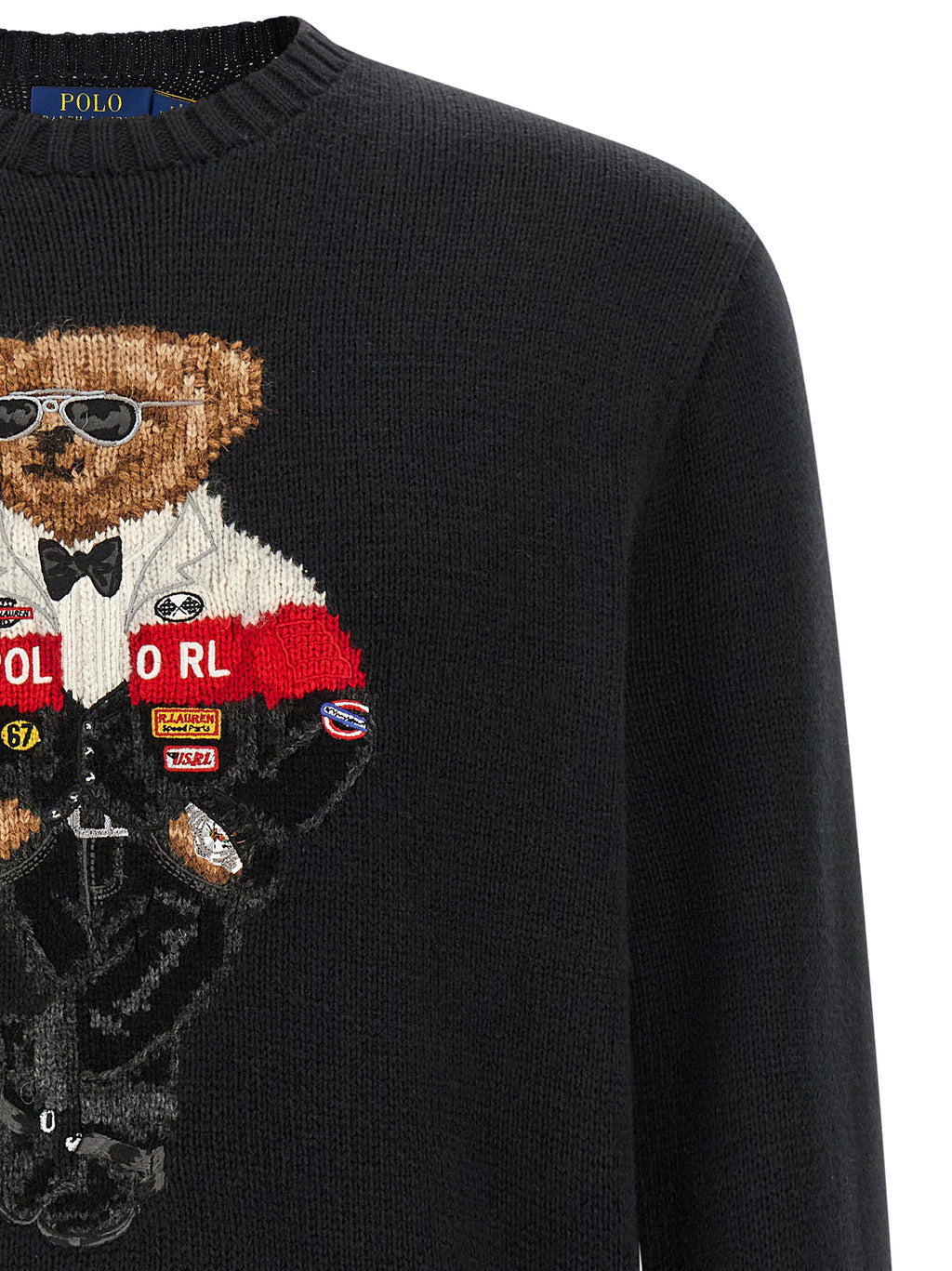 Polo Ralph Lauren Black Cotton Cardigan