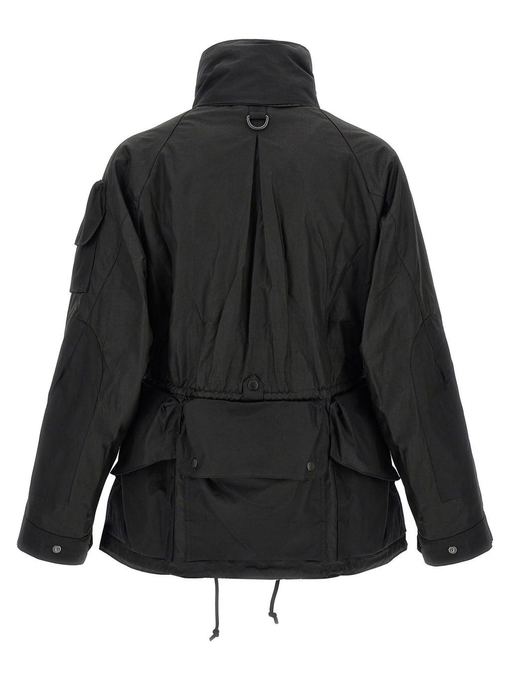 Barbour Black Cotton Shell Jacket
