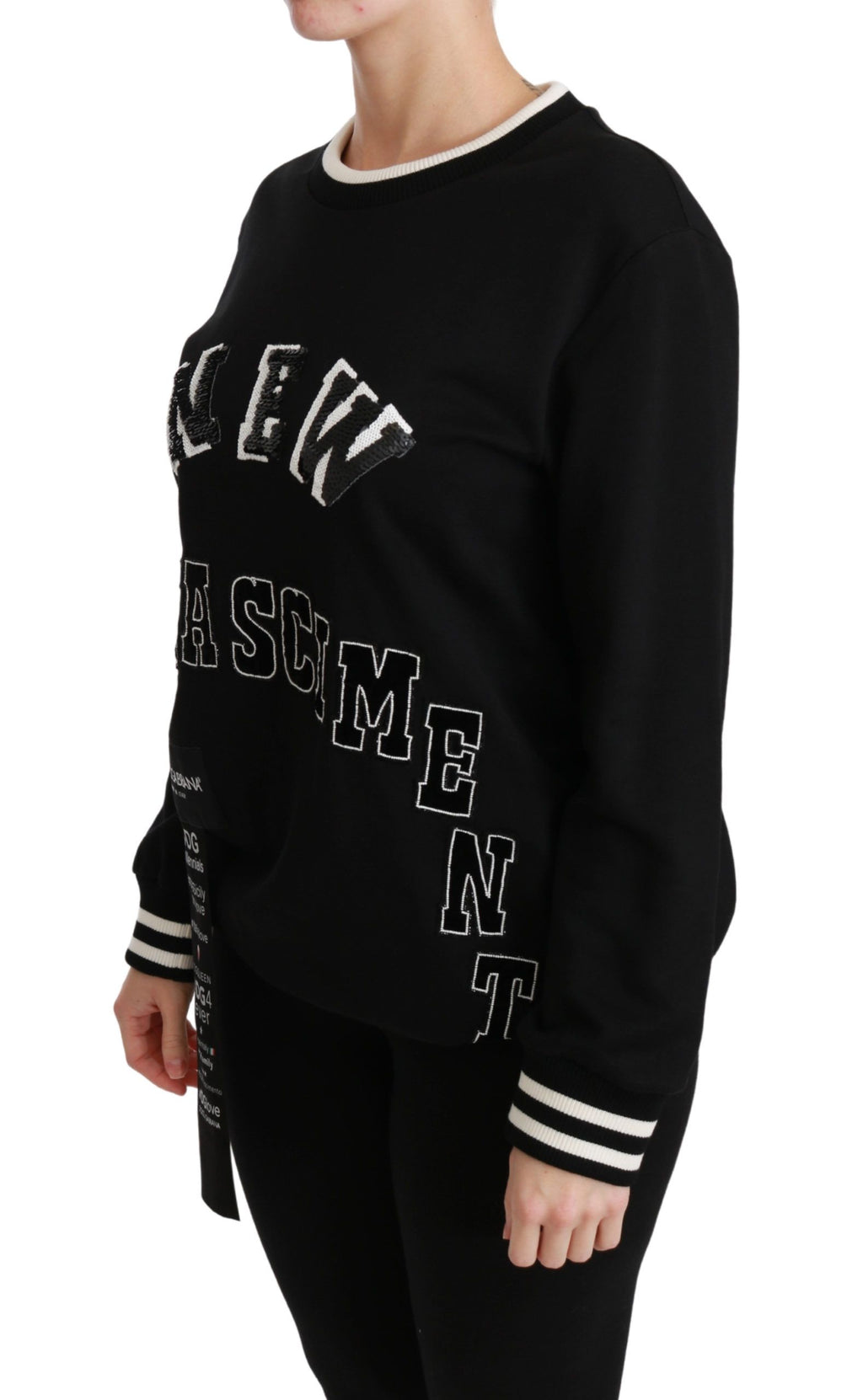 Dolce & Gabbana Schwarzer Rinascimento #DGmillennials Pullover