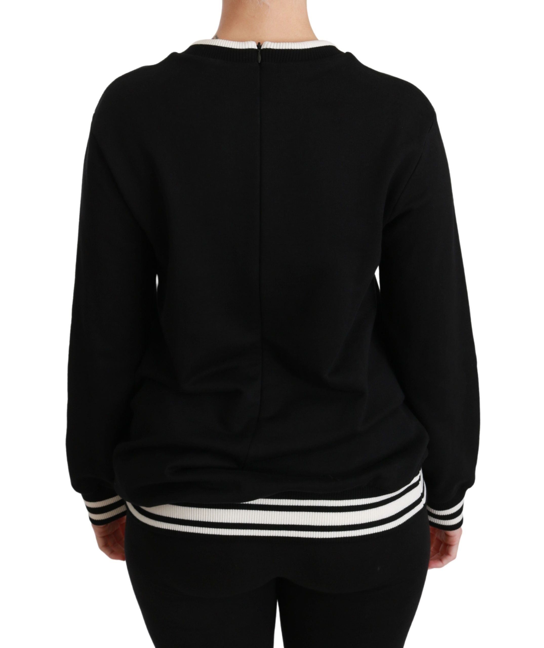 Dolce & Gabbana Schwarzer Rinascimento #DGmillennials Pullover