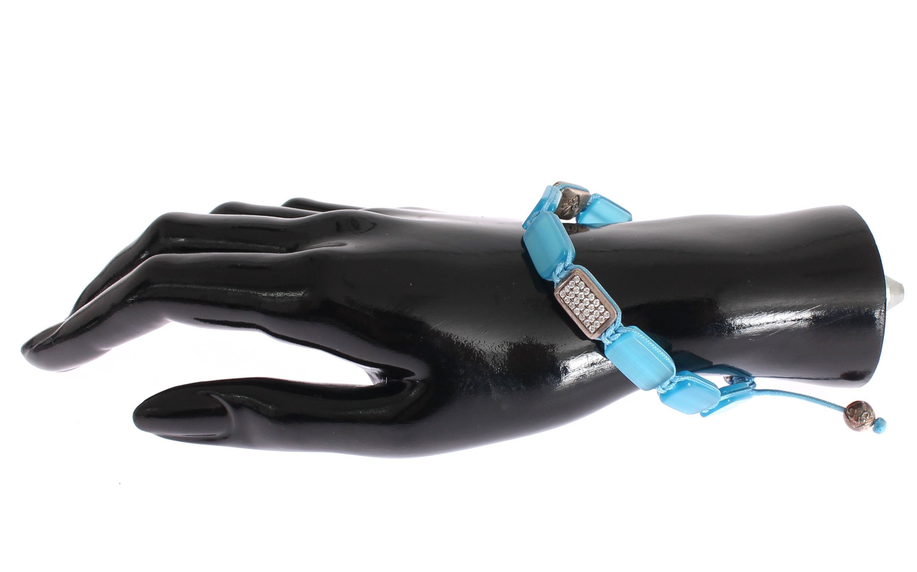 Nialaya CZ Opal 925 Silberarmband