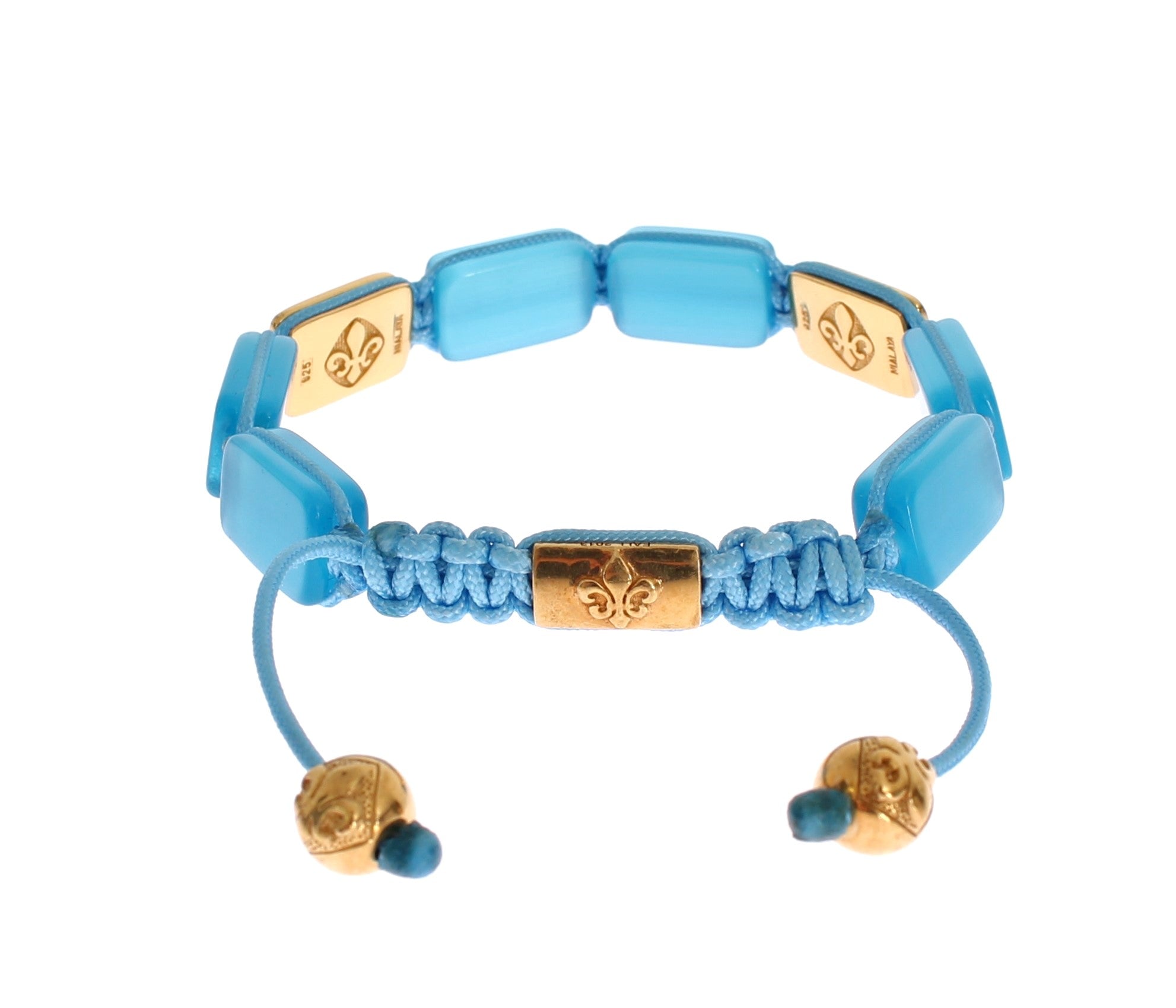 Nialaya CZ Opal 18K Gold 925 Armband