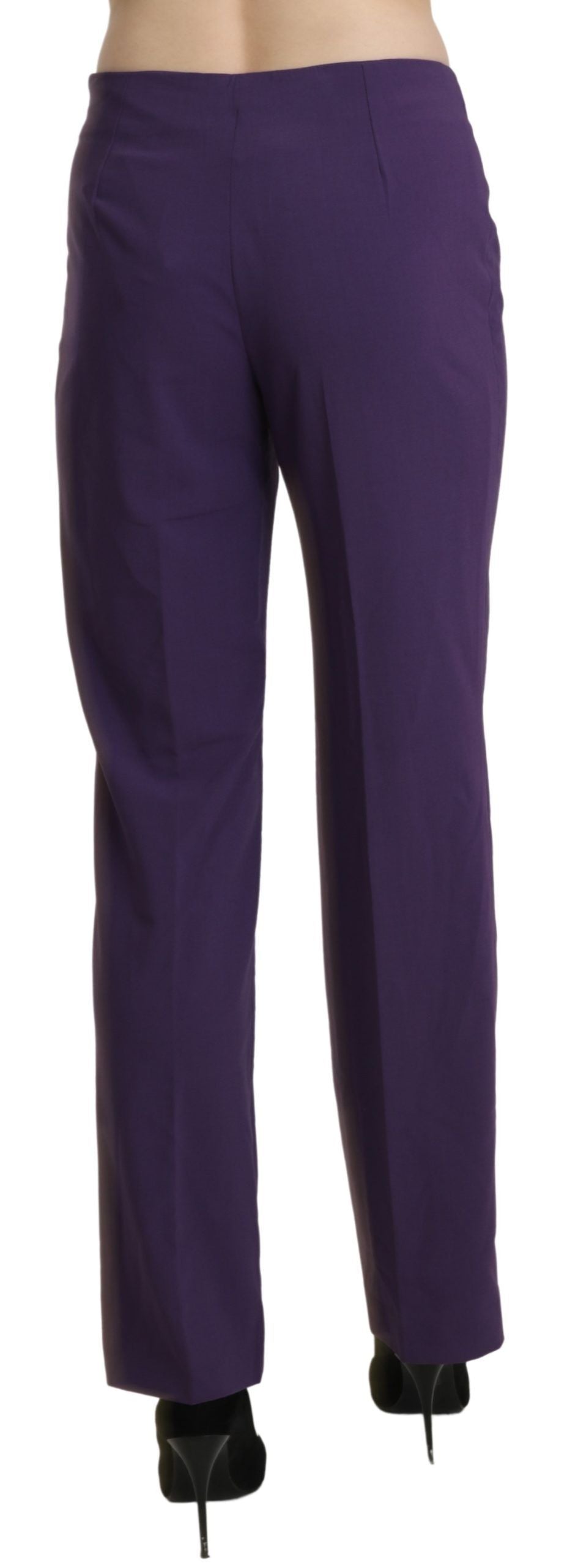 BENCIVENGA Lila High Waist Straight Dress Trouser Hose