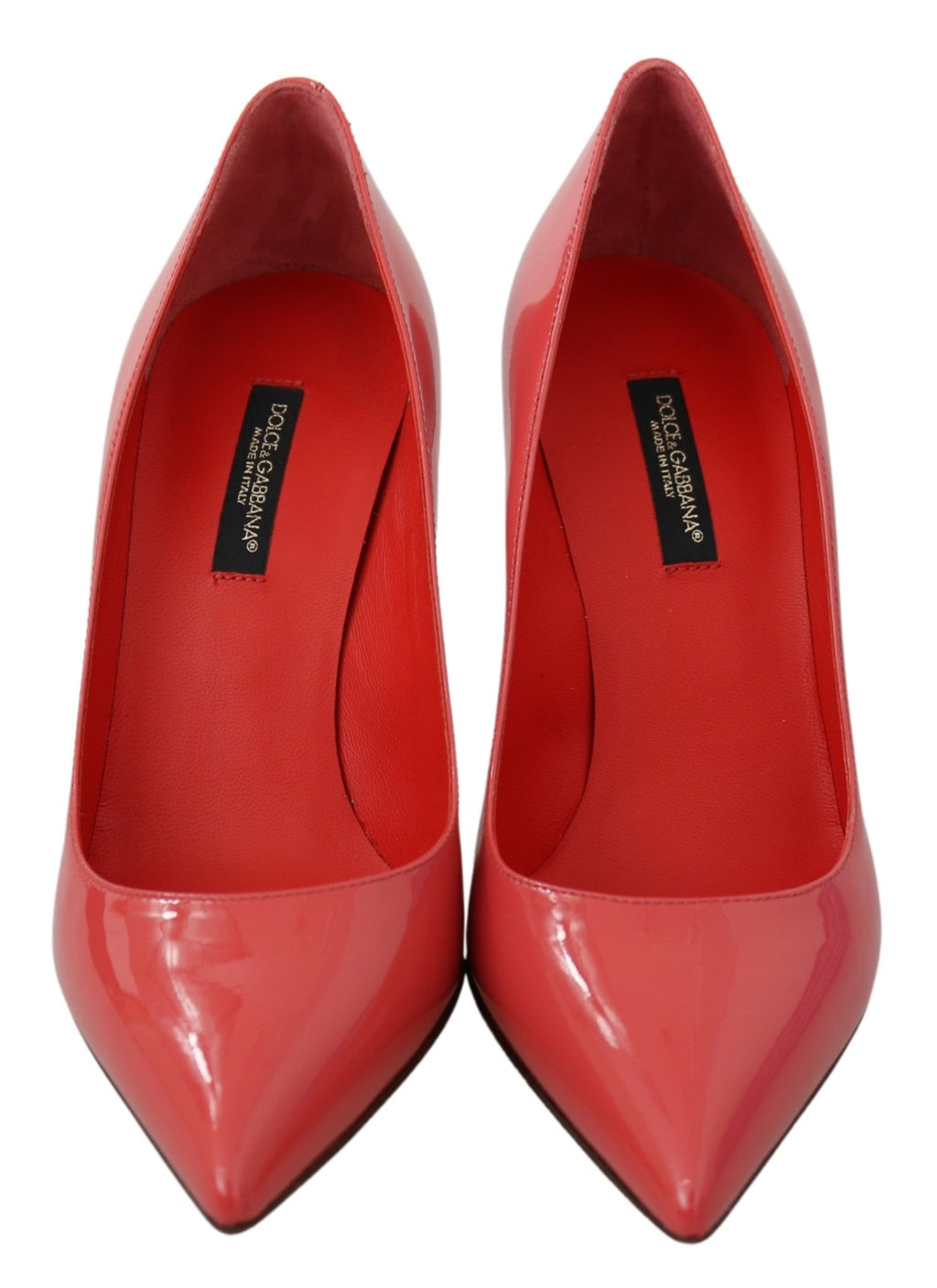 Dolce & Gabbana Dunkelrosa Lackleder Heels Pumps