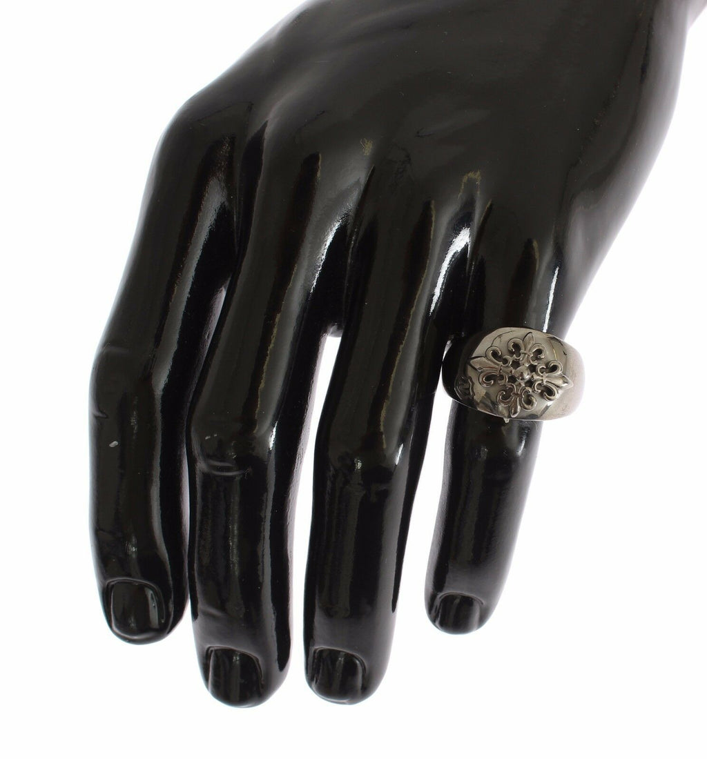 Nialaya Silber 925 Sterling Authentischer Wappenring