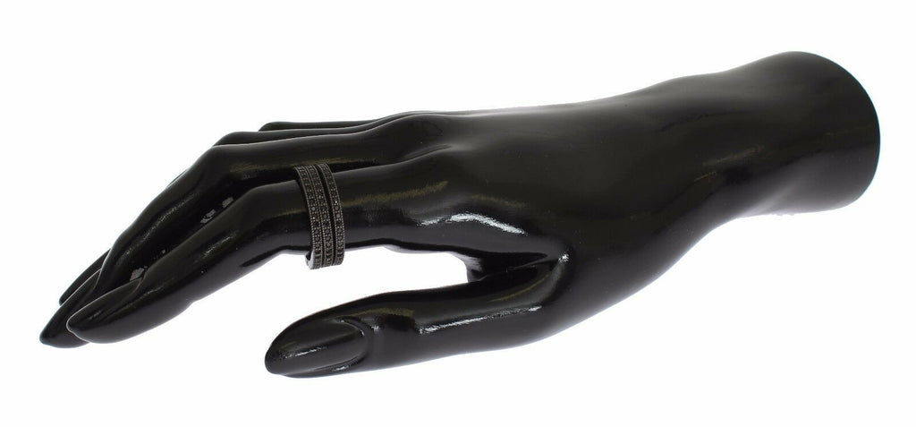 Nialaya Schwarz CZ 925 Sterling Silber Damen