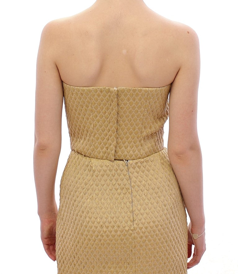 Andrea Incontri Beigefarbenes Seiden-Cami-Top