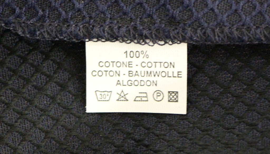 Andrea Incontri Blaue Cropped-Hose aus Baumwolle