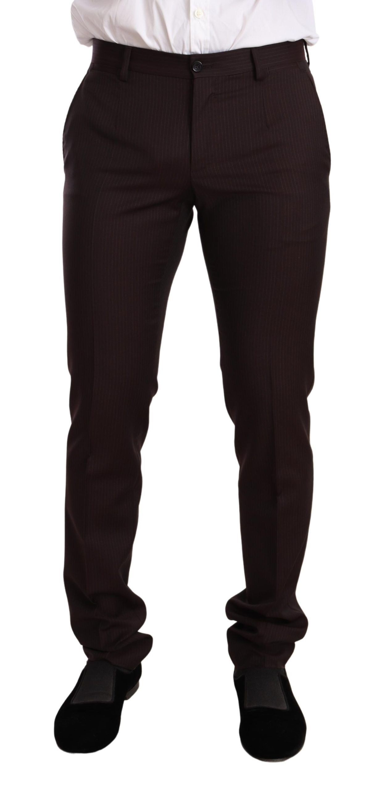 Dolce & Gabbana Bordeauxwollanzug MARTINI Slim Fit