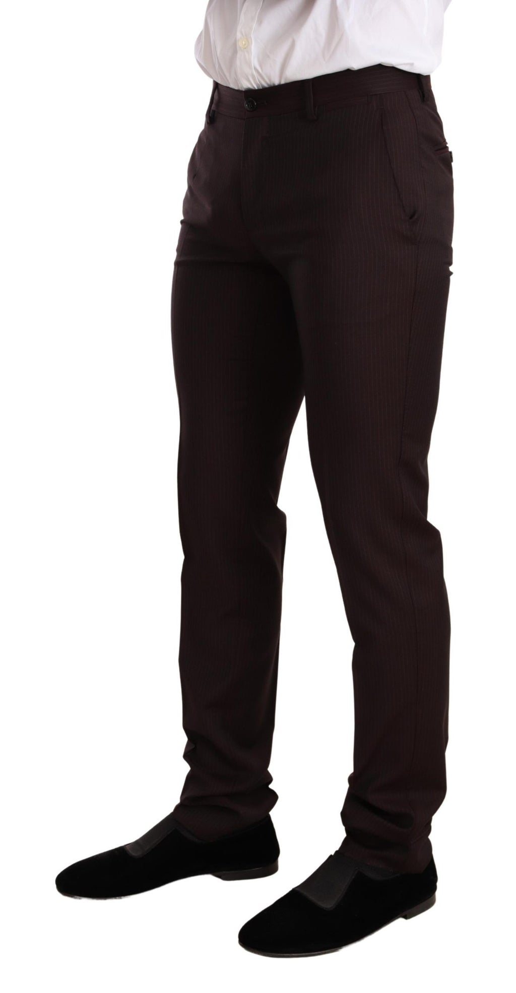 Dolce & Gabbana Bordeauxwollanzug MARTINI Slim Fit