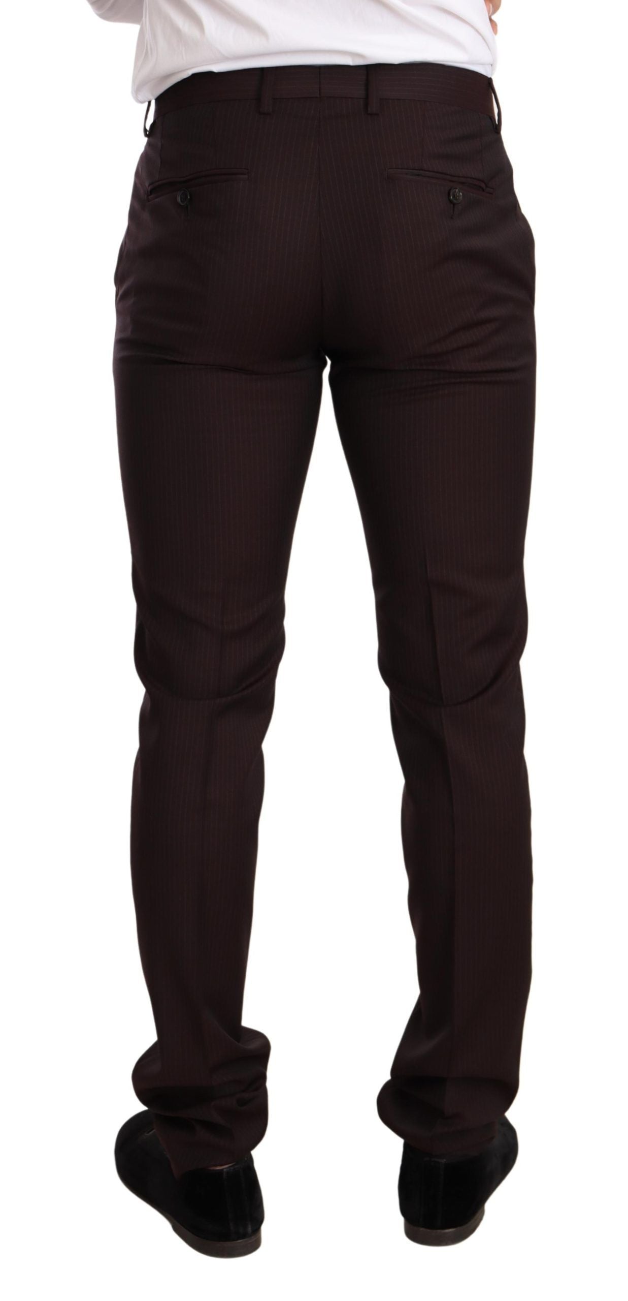 Dolce & Gabbana Bordeauxwollanzug MARTINI Slim Fit