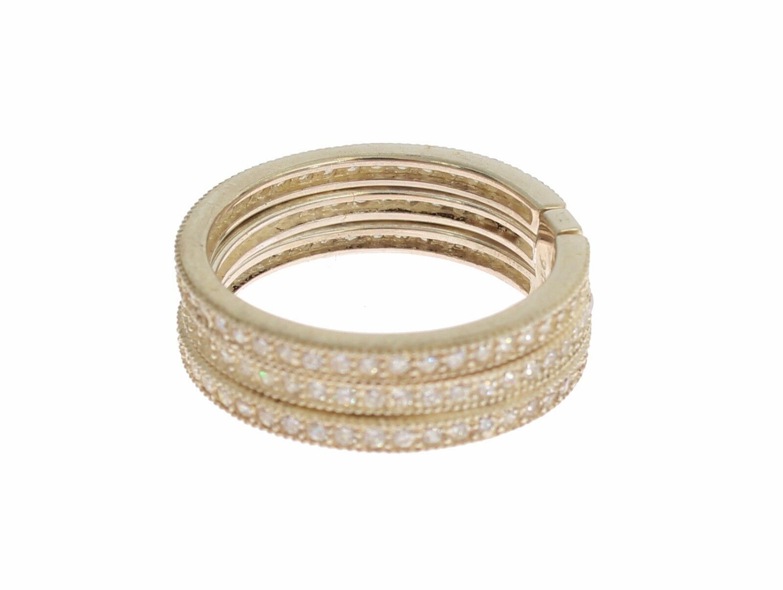 Nialaya Silber Damen klar CZ 925 Sterling Ring