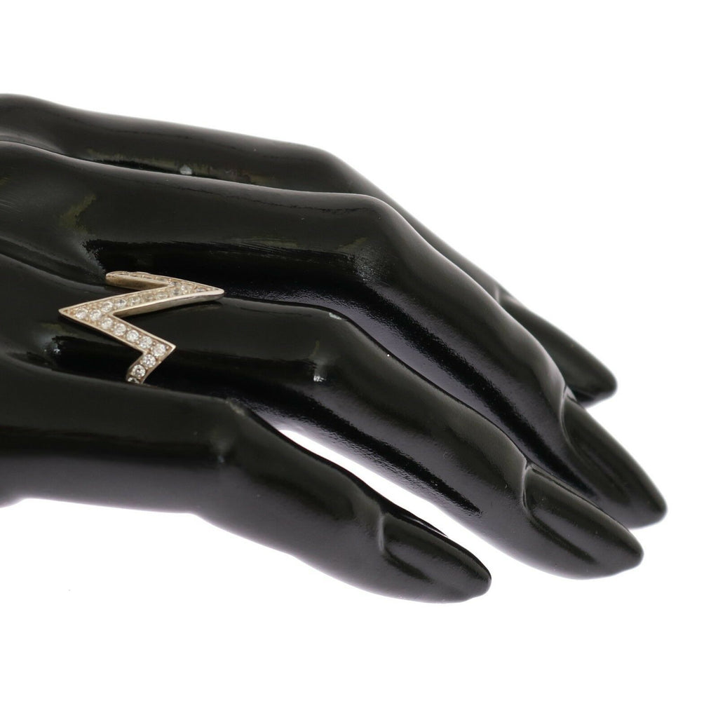 Nialaya Silber Authentic Womens Clear Ring