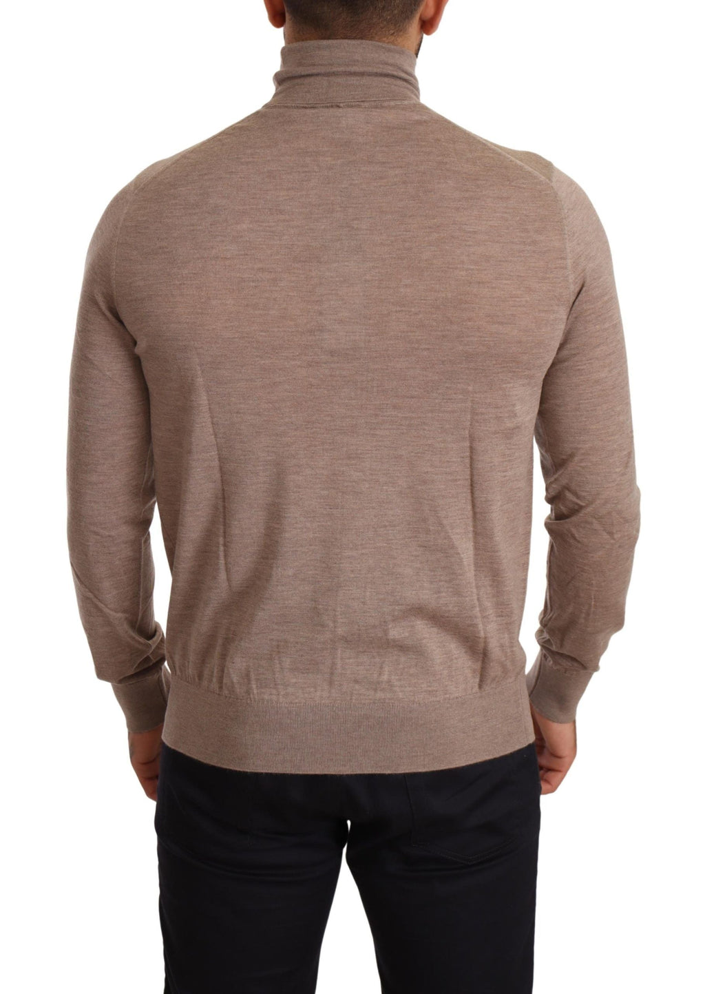 Dolce & Gabbana Brauner Kaschmir-Rollkragenpullover