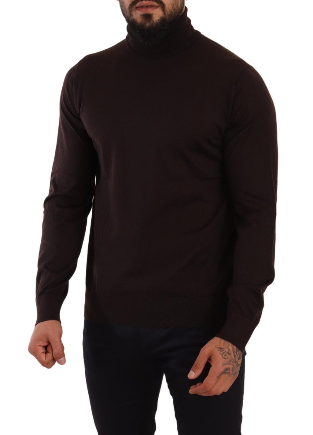 Dolce & Gabbana Brauner Kaschmir-Rollkragenpullover