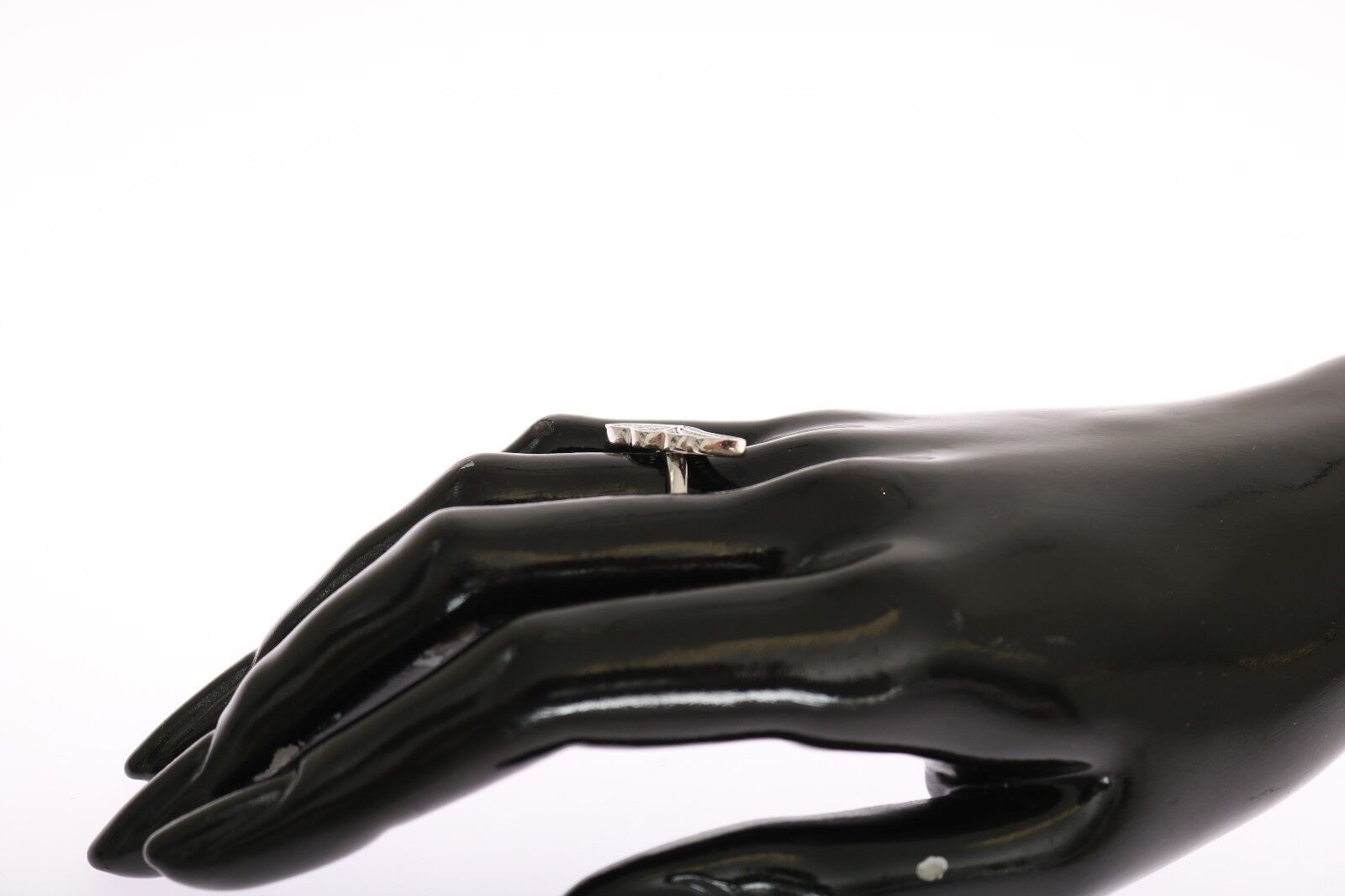 Nialaya Silber Damen Flügel klar CZ 925 Silber Ring