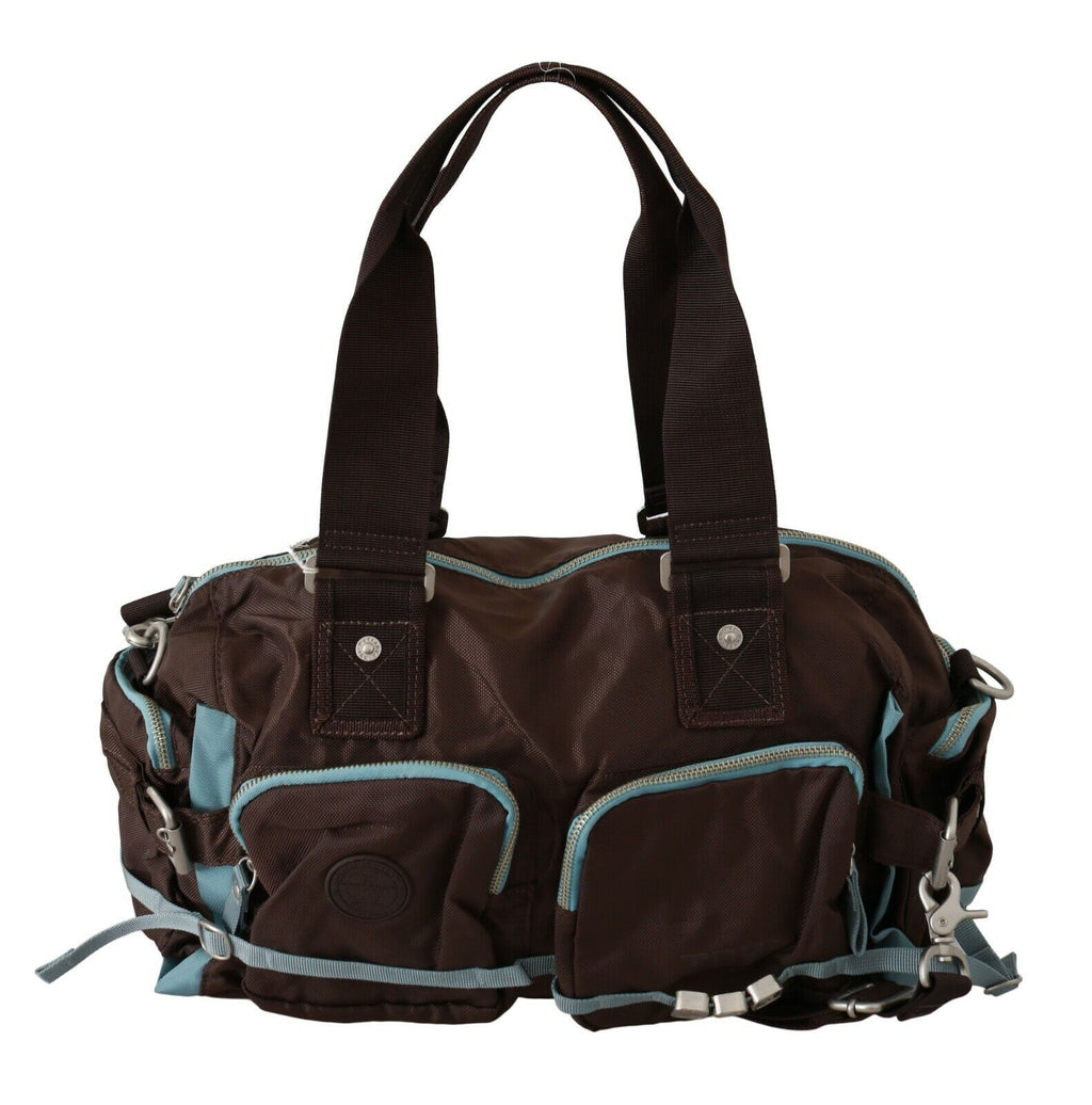 WAYFARER Braune Handtasche Duffel Travel Purse