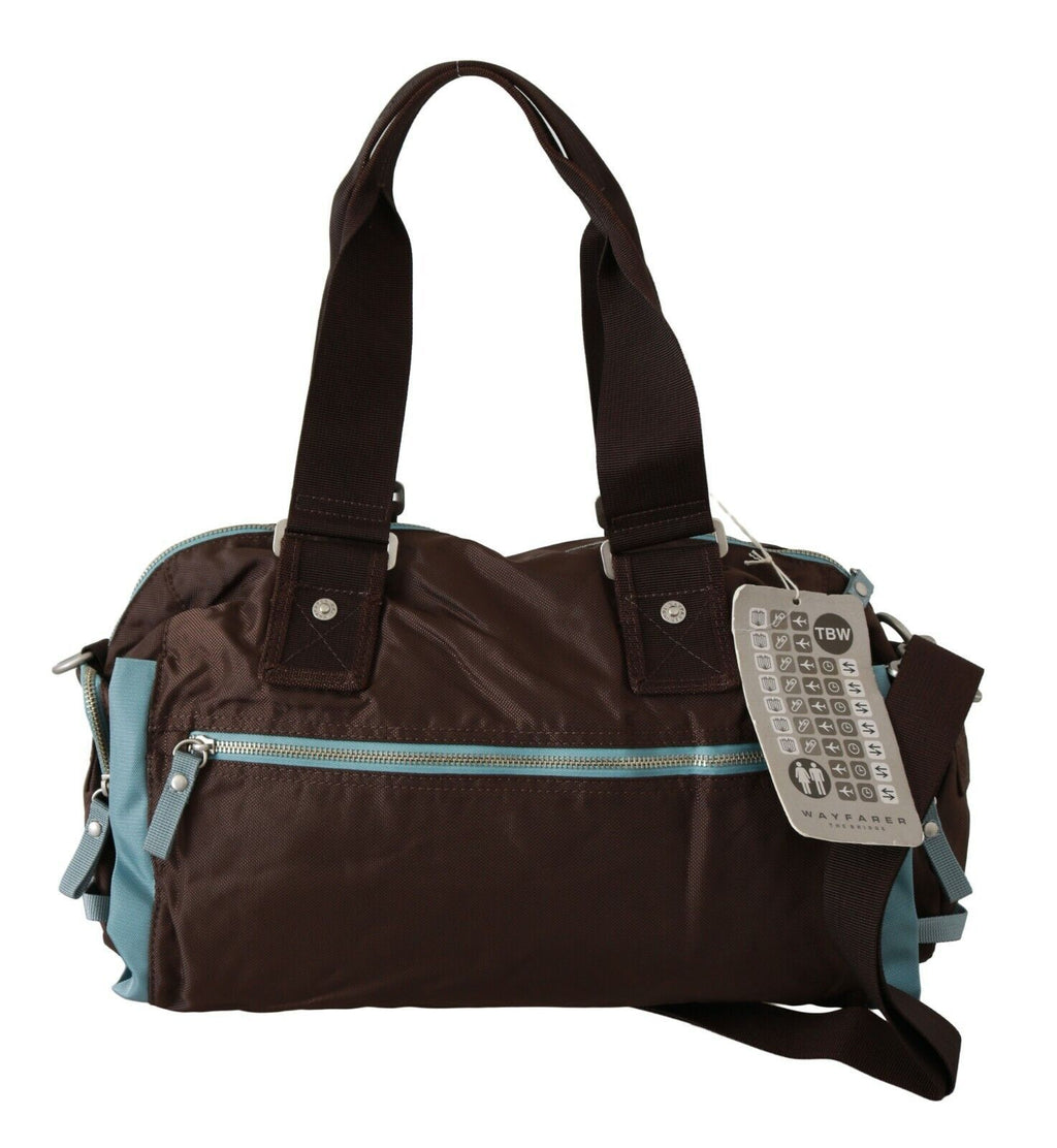 WAYFARER Braune Handtasche Duffel Travel Purse