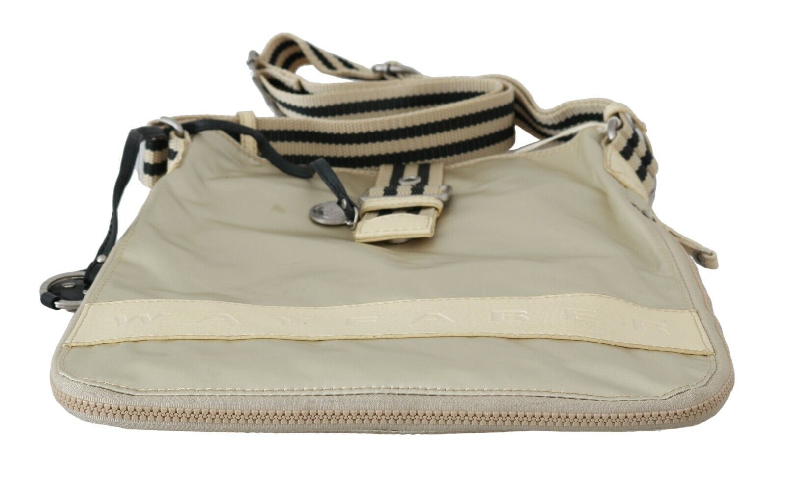 WAYFARER Beige Handtasche Schulter Tote Stoff Geldbörse