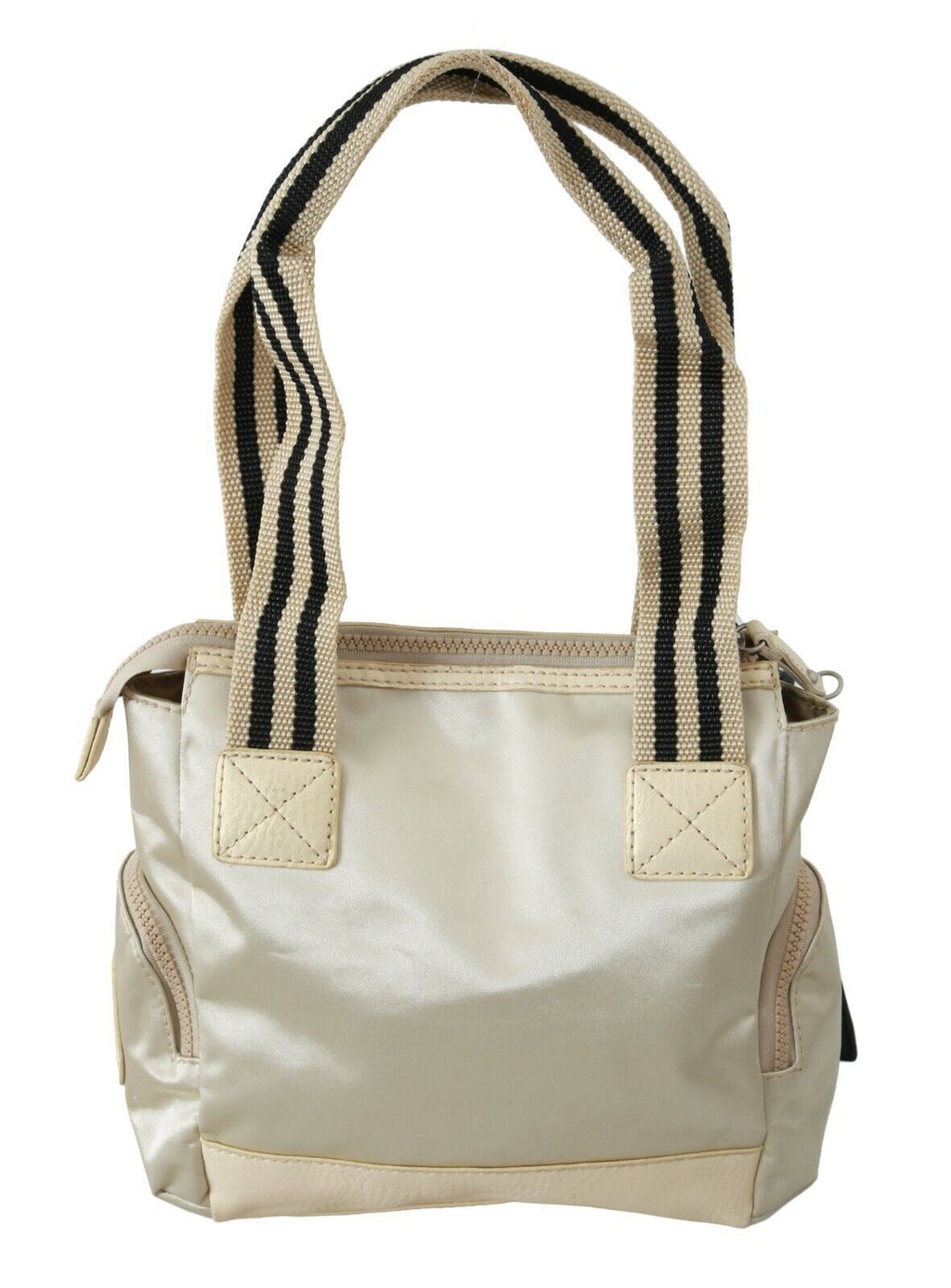 WAYFARER Beige Handtasche Schulter Tote Stoff Geldbörse