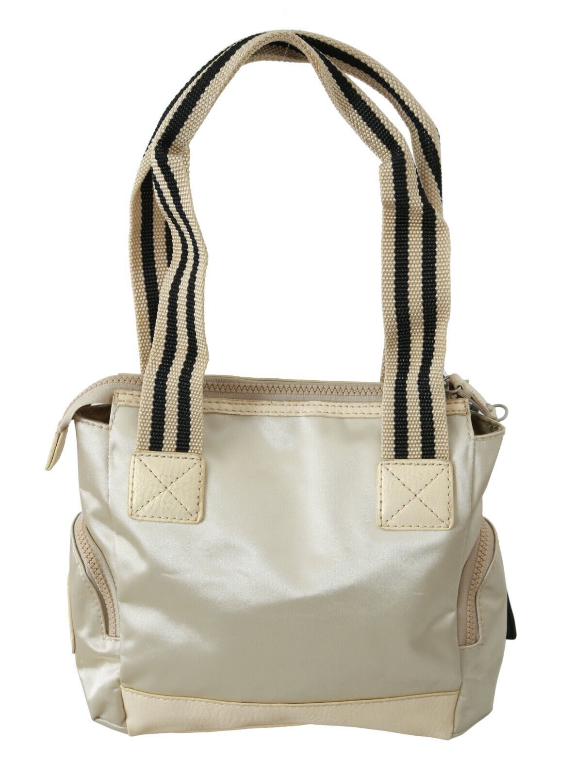 WAYFARER Beige Handtasche Schulter Tote Stoff Geldbörse