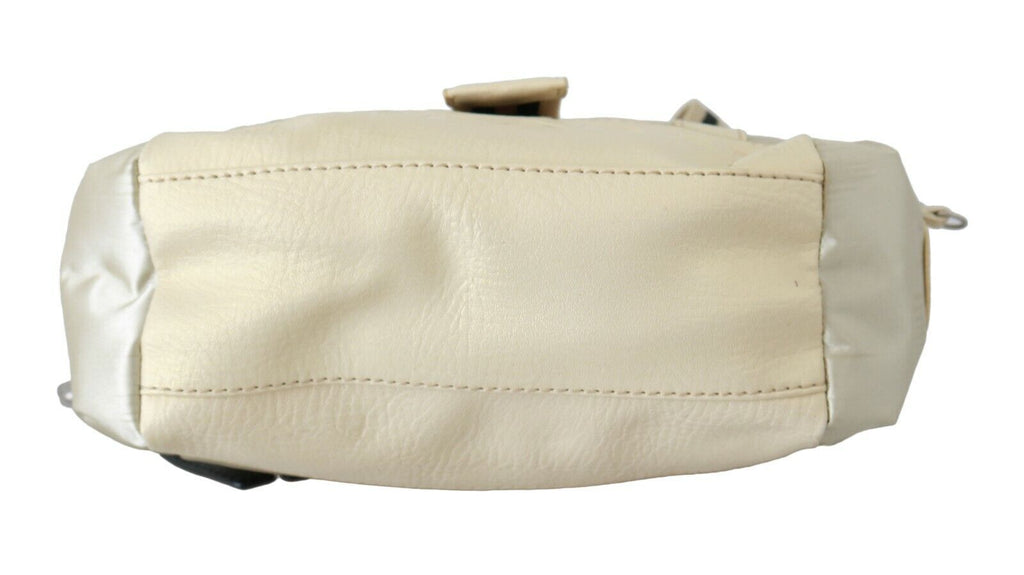 WAYFARER Beige Handtasche Schulter Tote Stoff Geldbörse