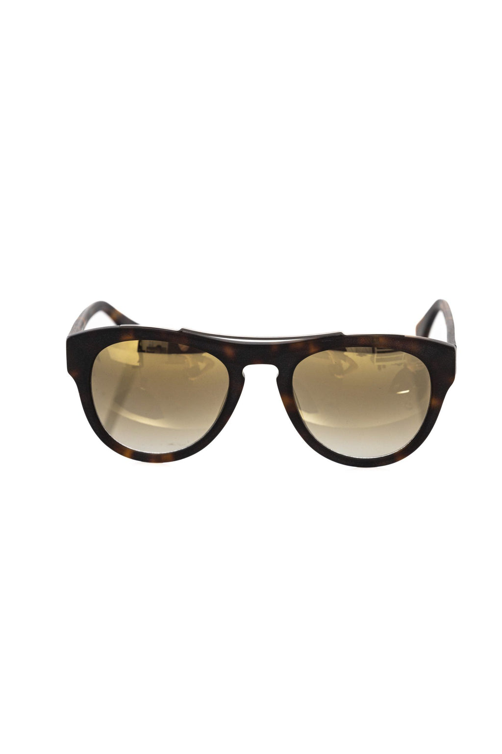 Frankie Morello Braune Herren-Sonnenbrille aus Acetat