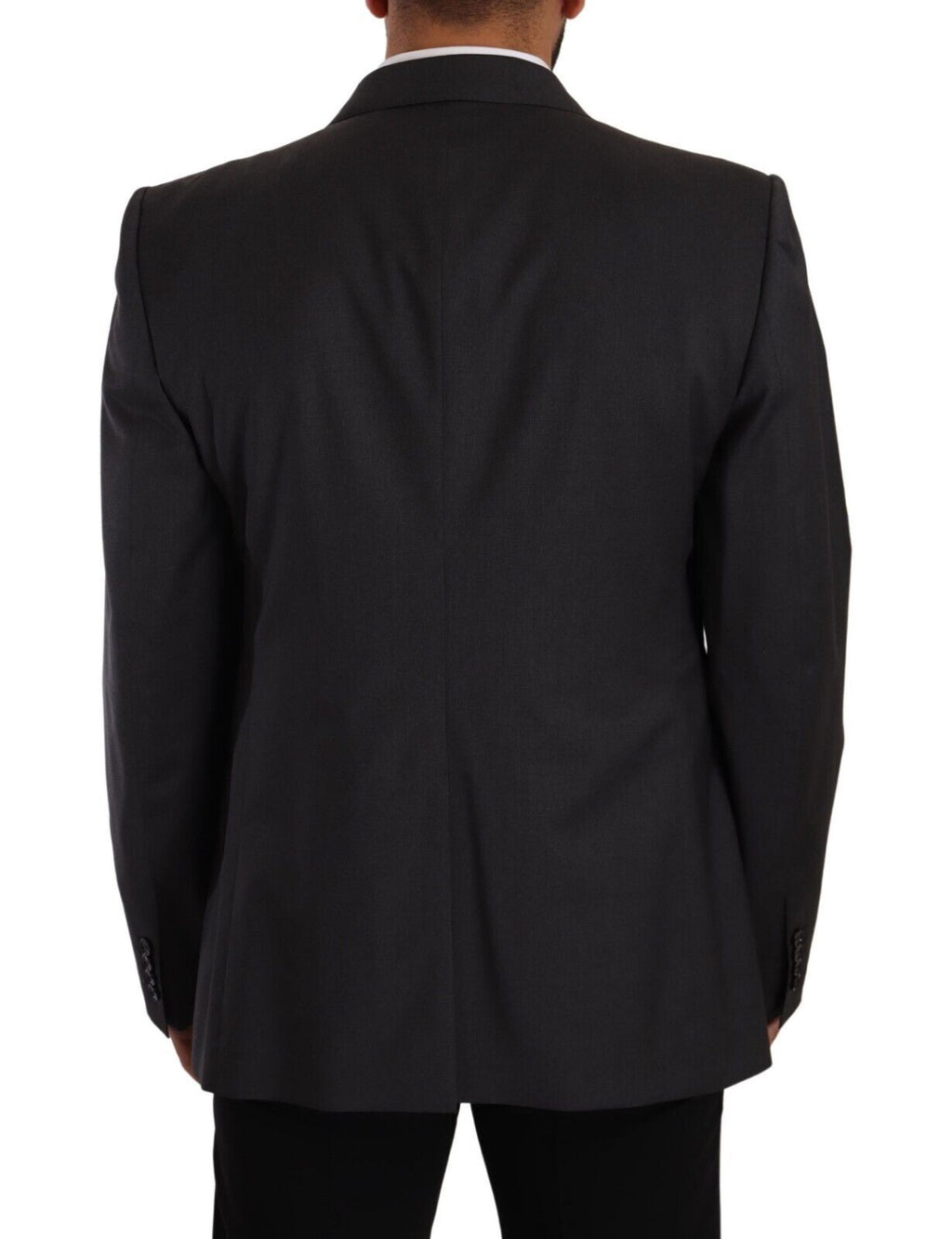 Dolce & Gabbana Grauer zweireihiger SICILIA-Blazer (2 Teile)