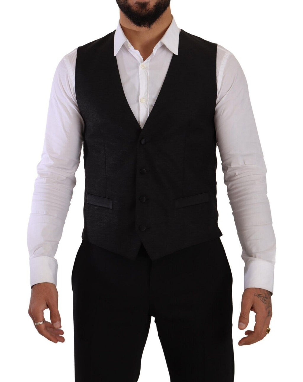 Dolce & Gabbana Schwarzer Slim Fit 2 Stück SICILIA Blazer