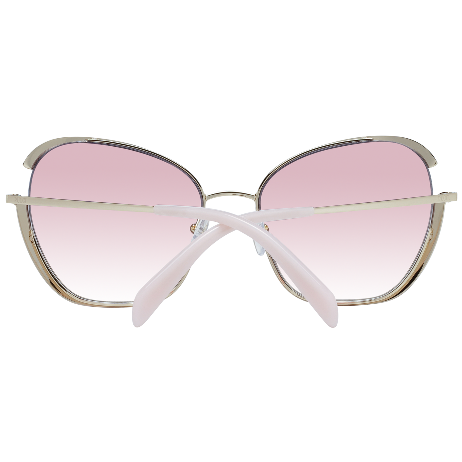 Emilio Pucci Gold Frauen Sonnenbrille