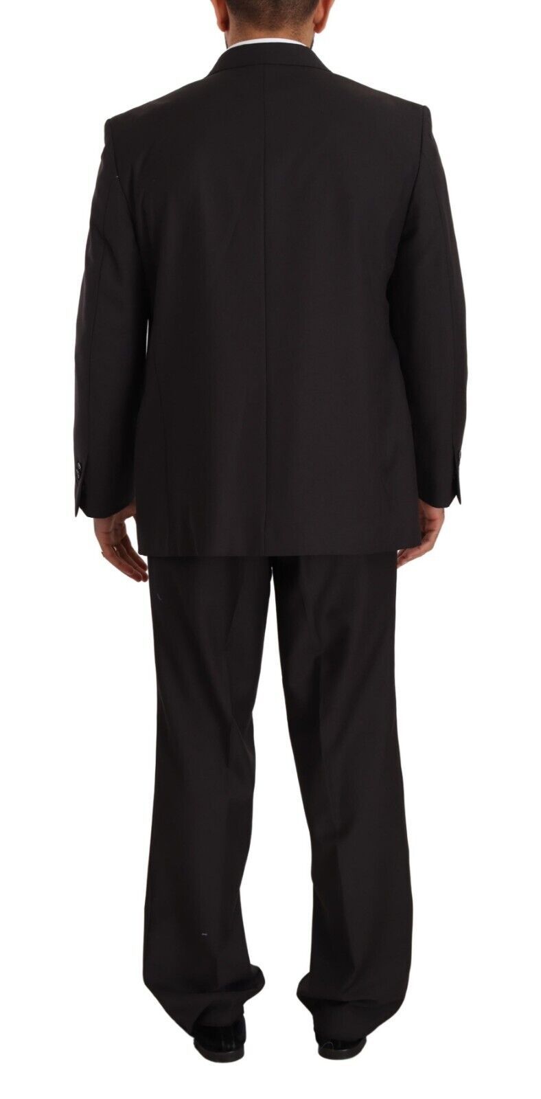 Domenico Tagliente Grauer einreihiger formeller Anzug aus Polyester