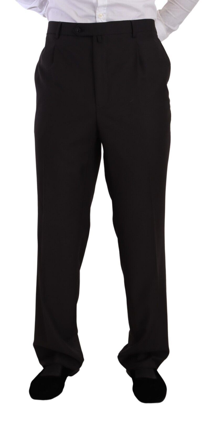 Domenico Tagliente Grauer einreihiger formeller Anzug aus Polyester